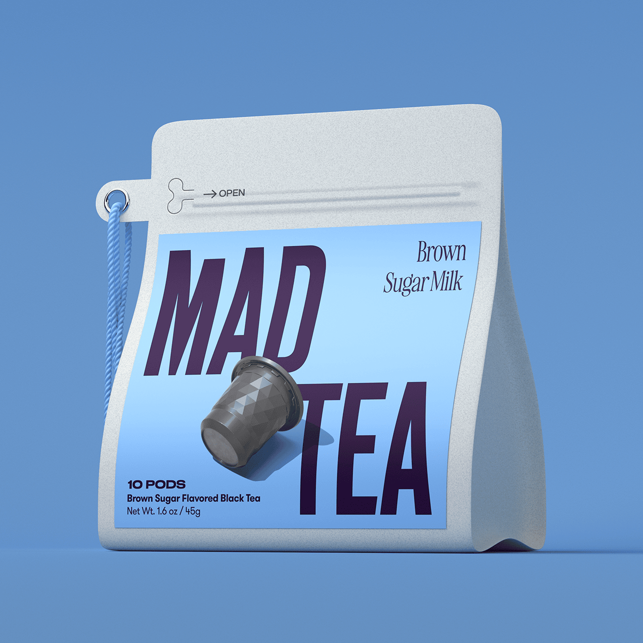 Unsweetened Brown Sugar Milk Tea
