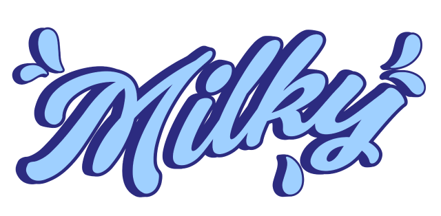 Milky sticker