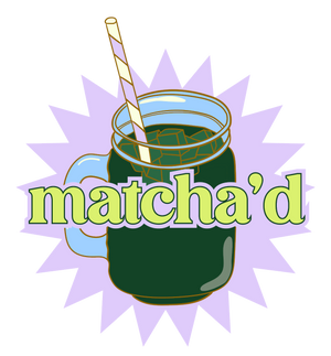 Matcha sticker