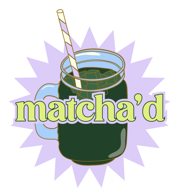 Matcha sticker